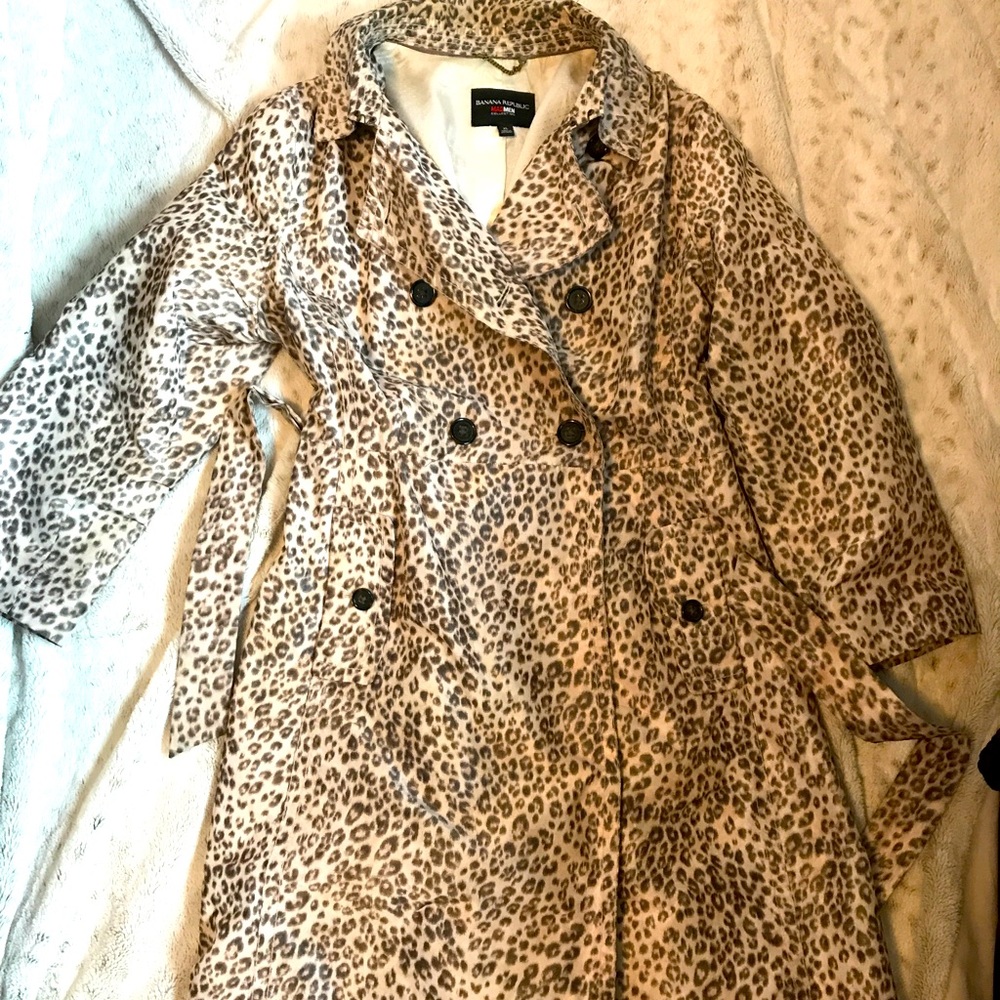 Banana Republic MadMen Collection raincoat.